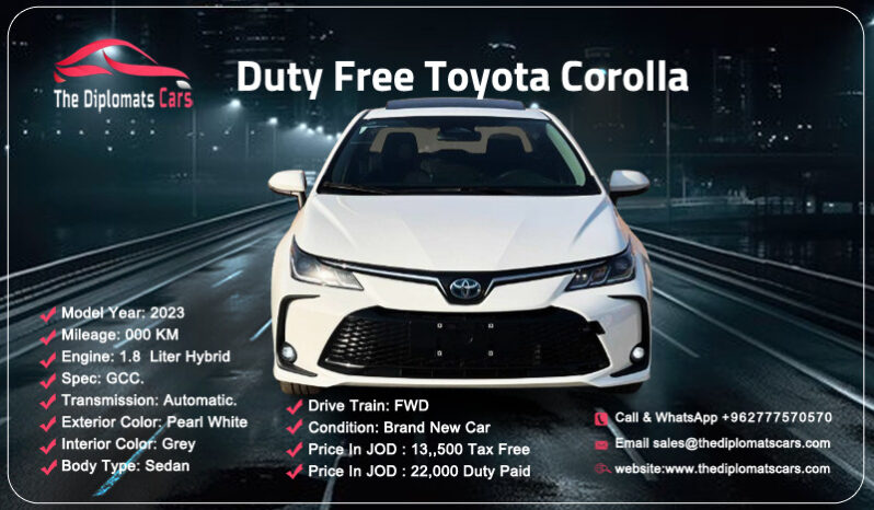 Toyota Corolla 2023 Hybrid