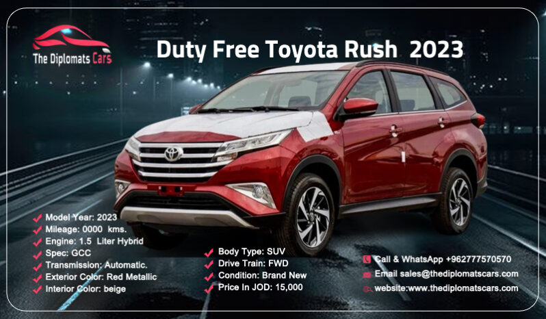 Toyota Rush 2023