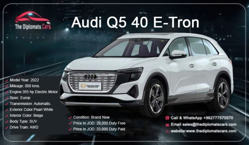 Audi Q5 E-Tron 40 e-tron