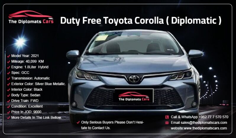 Toyota Corolla 2021