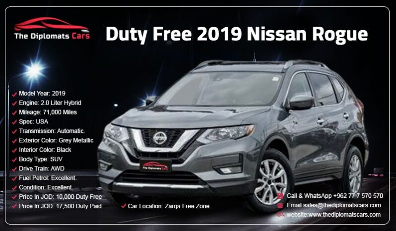 Nissan Rogue 2019