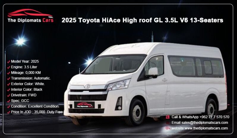 Toyota Hiace 2025