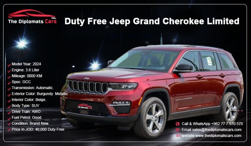 Jeep Grand Cherokee Limited. 2024