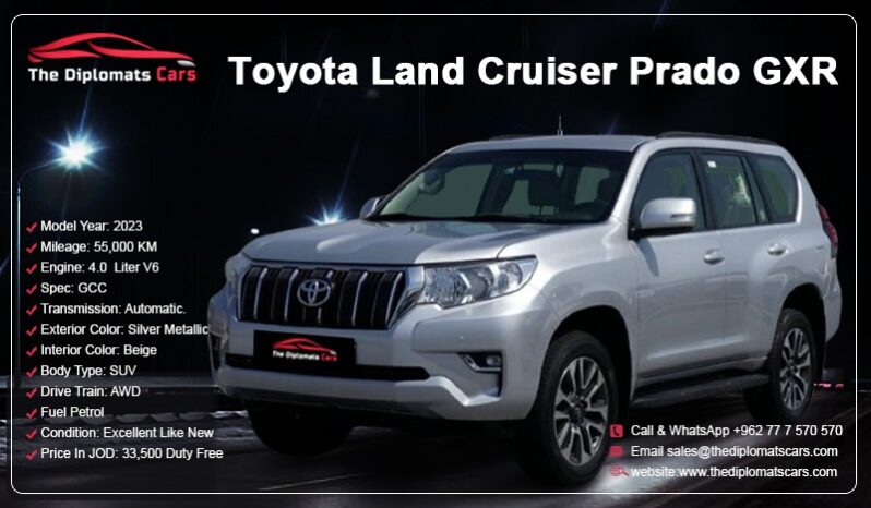 Toyota Prado GX-R 2023