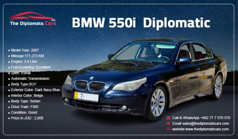 BMW 550i 2007
