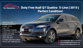 Audi Q7 Quattro S-Line 2013