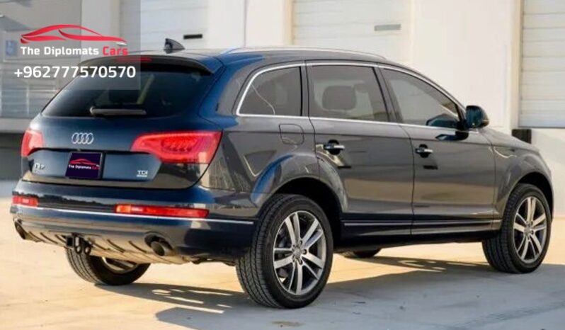 Audi Q7 Quattro S-Line 2013