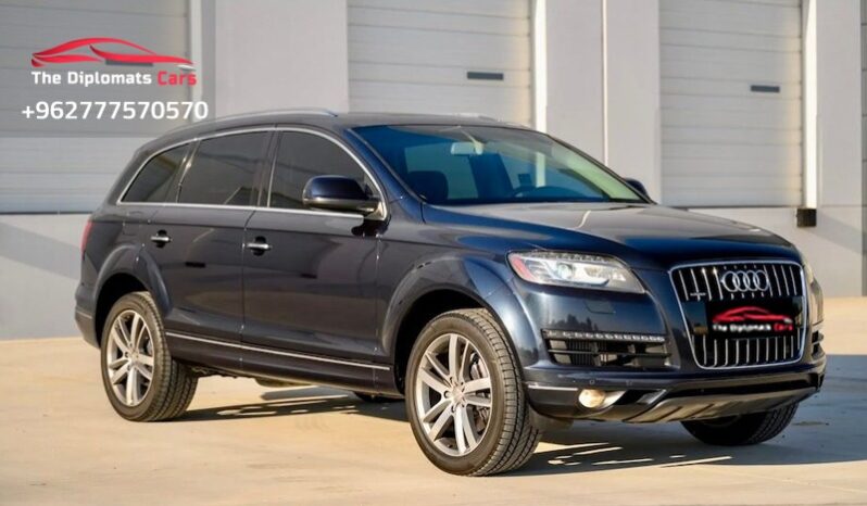 Audi Q7 Quattro S-Line 2013