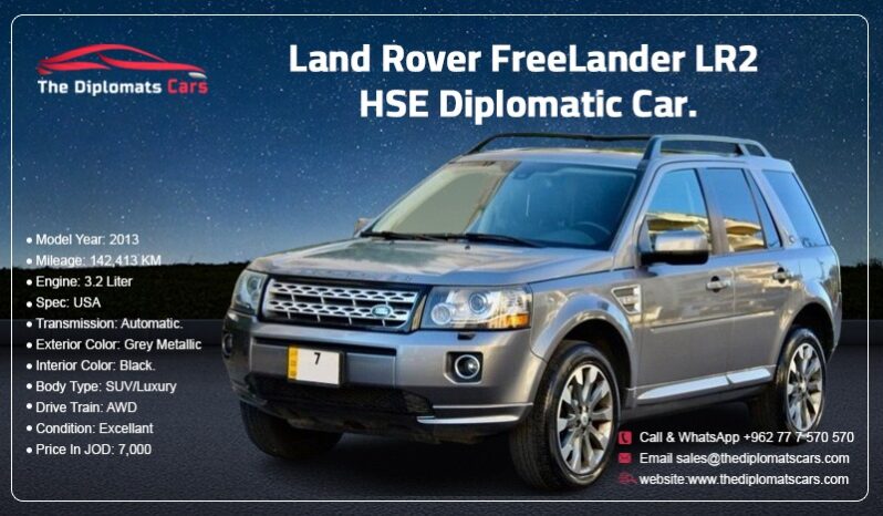 Land Rover FreeLander LR2 HSE 2013
