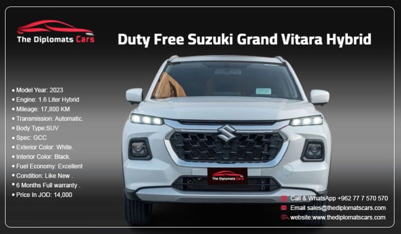 Suzuki Grand Vitara 2023