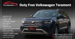 Duty Free Volkswagen Teramount 2022