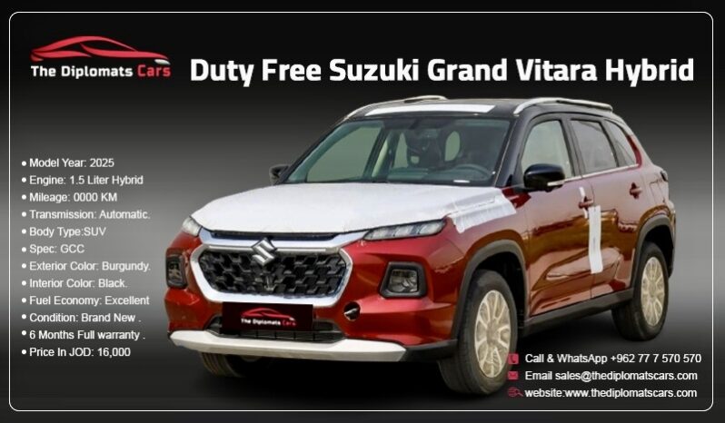 Suzuki Grand Vitara 2025