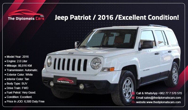 Jeep Patriot 2016