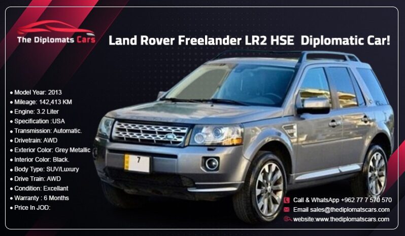 Land Rover FreeLander LR2 HSE 2013