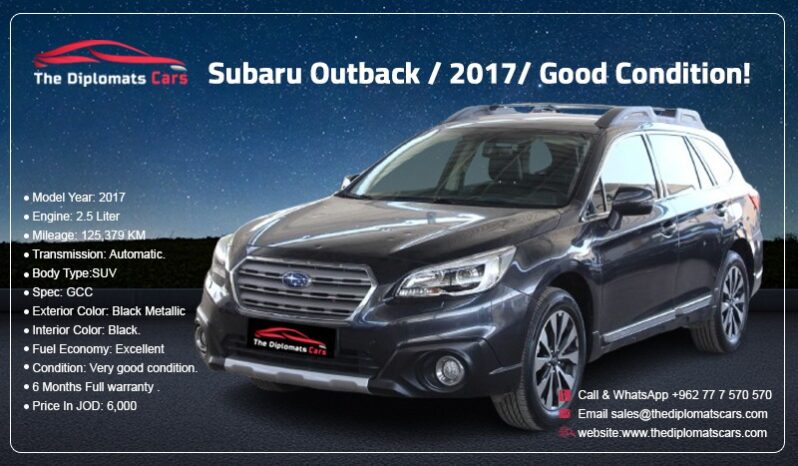 Subaru OUTBACK 2017