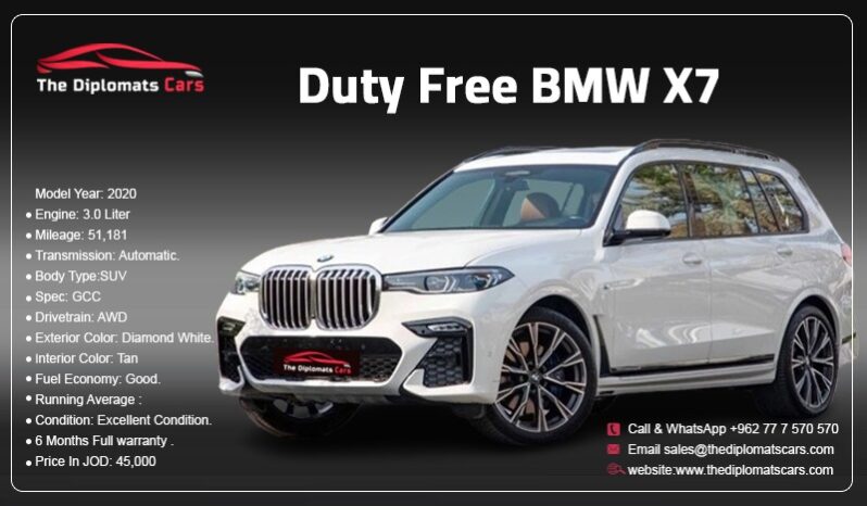 BMW X7 2020