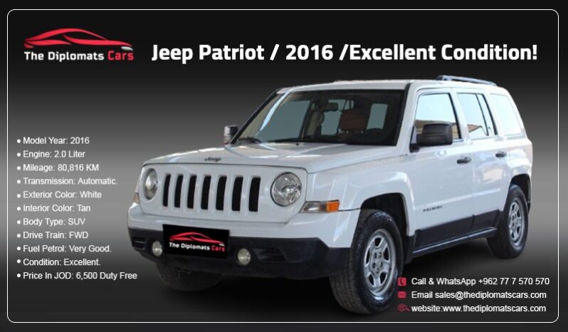 Jeep Patriot 2016