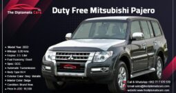Duty Free Mitsubishi Pajero 2022