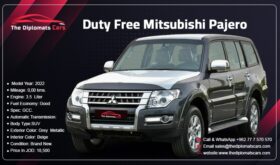 Duty Free Mitsubishi Pajero 2022