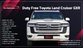 Toyota Land Cruiser GXR 2024