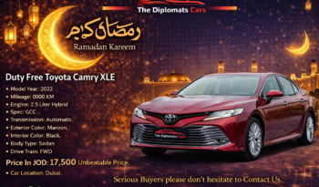 Toyota Camry XLE 2022