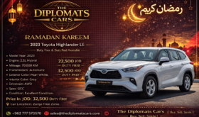 Toyota Highlander LE 2023