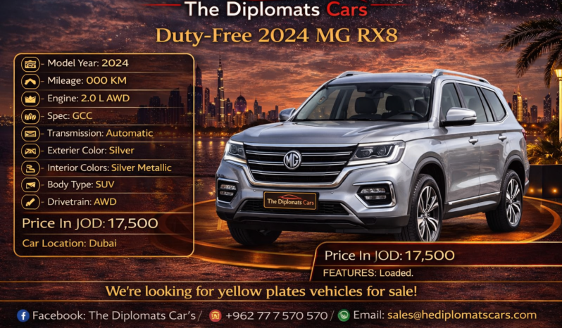 MG RX8 2024
