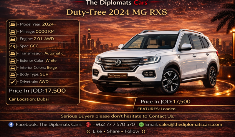 MG RX8 2024