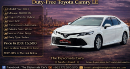 Toyota Camry Le 2023