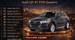 Audi Q5 45 TFSI Quattro 2018