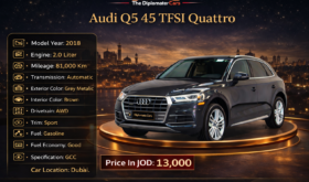 Audi Q5 45 TFSI Quattro 2018