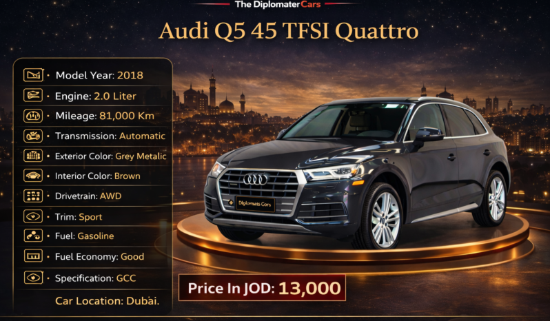 Audi Q5 45 TFSI Quattro 2018