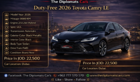 Toyota Camry Le 2026